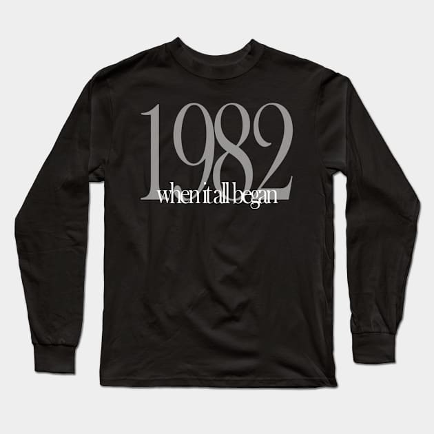 1982 Long Sleeve T-Shirt by Girona
